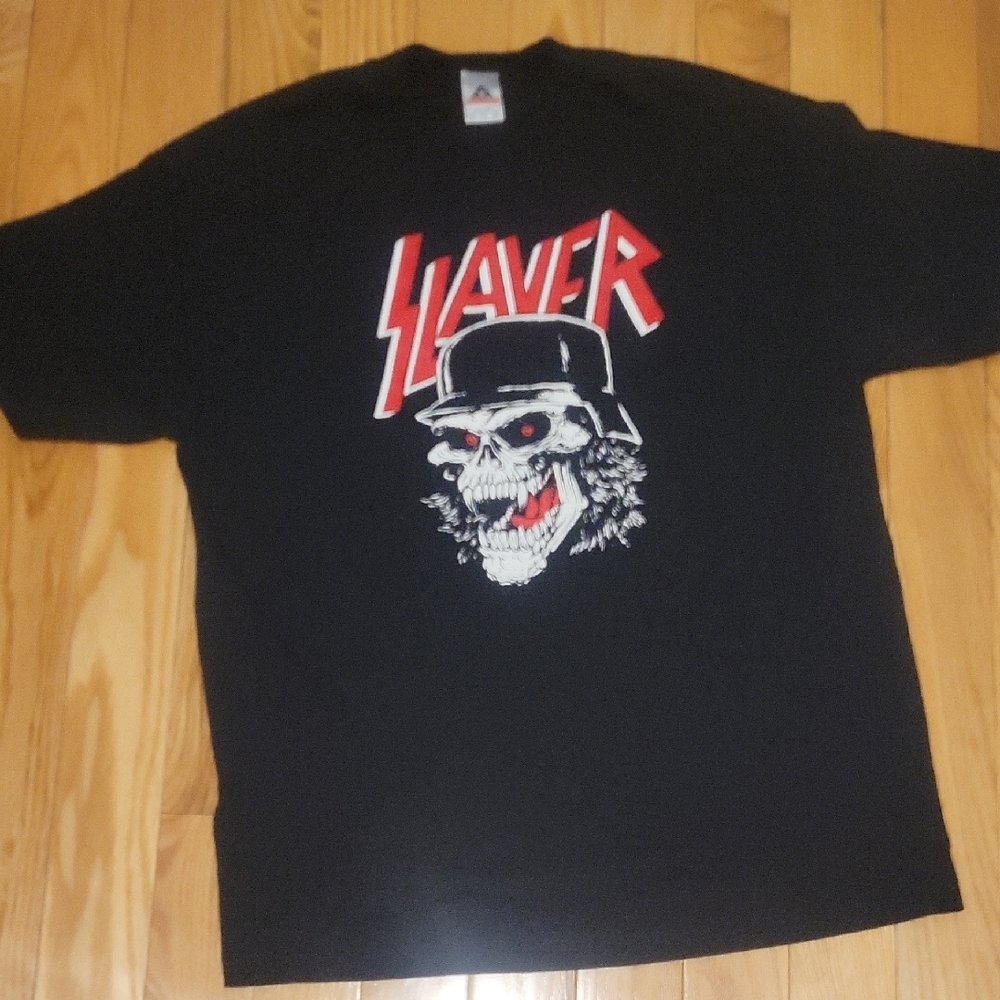Black and Red Slayer Short Sleeve Tee - Picture 2 of 6